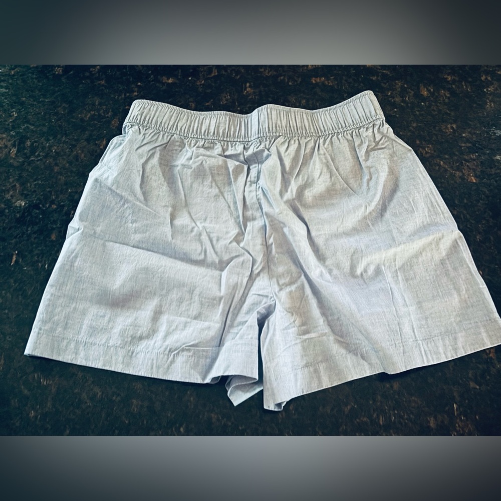 NWT J.Crew End-on-end cotton boxer short Hydrangea Blue XS Casual Preppy Classic - Picture 4 of 7